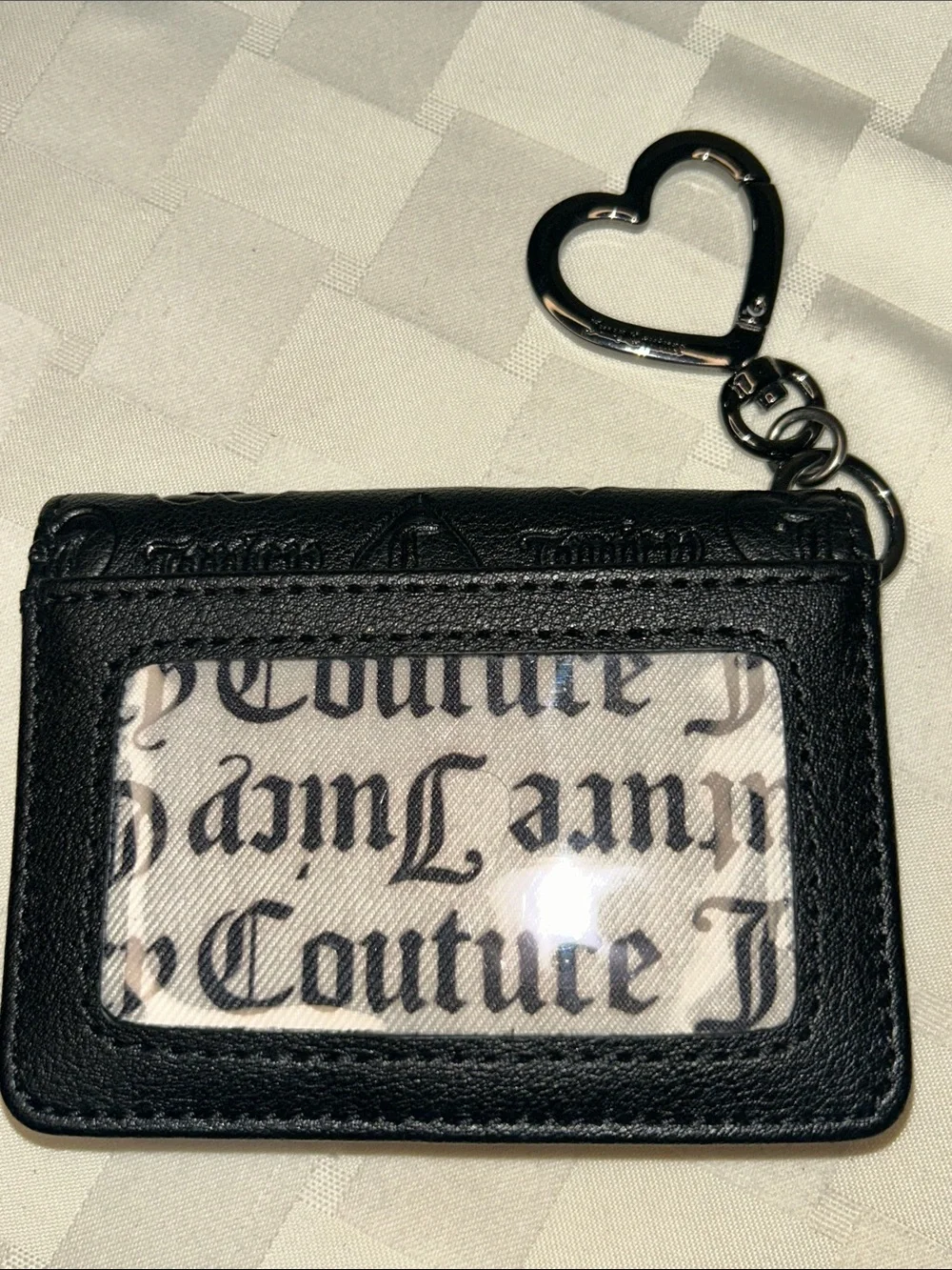 Juicy Couture compact embossed